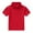 Red, variant on Uniform Shirts Boys Toddler Boys School T Shirts Gentleman V Neck Short Sleeve Solid Shirts Boys Polo Shirt Grey 5 Years-6 Years