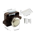 thumbnail image 3 of Cerradura para puerta de muebles, 10 Uds., cerraduras para cajones de armarios domésticos con Motor para herrajes para muebles Wdftyju Libre de BPA, 3 of 3