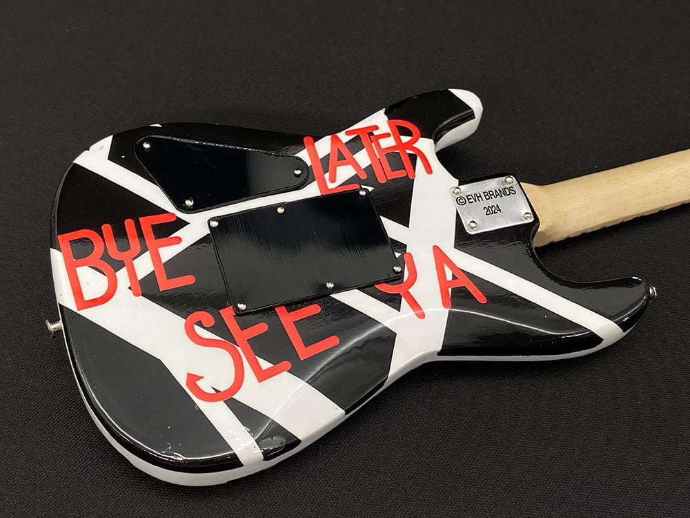 EVH - Eddie Van Halen - Circles Mini Guitar Replica Collectible