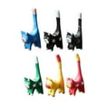 thumbnail image 4 of 6pcs Cat Figuras en miniatura esculturas de animales adornos de mesa creativos para de la mesa regalos de inauguración de la casa, 4 of 9