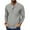 A Gray, variant on HOMADLES Mens Long Sleeve Shirts Crewneck on Front Button Men Henley Shirts with Pocket Lightweight Soft, Basic Shirt Long Sleeve Style A Black
