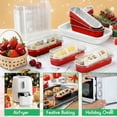 thumbnail image 2 of Aluminum Pans with Lids 6.53" x 2.5"Start Makers Mini Loaf Pans with Lids and Spoons Sealing Sticker 20Pcs Disposable Foil Pans for Home Baking, Party Prep, Outdoor Grilling, 2 of 7