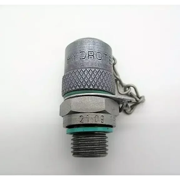 Hydrotechnik MINIMESS 1620 Test Point Metal Cap FKM, ISO228-G 1/4, Article Number: 2103-01-18.10N