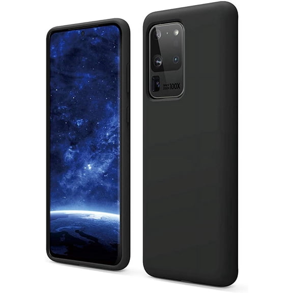elago Galaxy S20 Ultra Silicone Case - Designed for Samsung Galaxy S20 Ultra Case (Black)