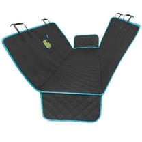 Scooby Doo Dog Car Bench Back Seat Cover Automotive Hammock Seat Cover for Pets with Storage Pocket, Heavy Duty Oxford Fabric with Non-Slip Stitching, Universal Fit for Car Truck Van and SUV