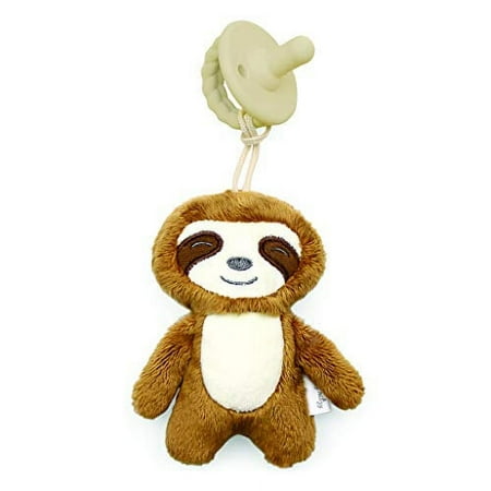 UPC: 0810434033792 | Itzy Ritzy Sweetie Pal Pacifier – Sloth
