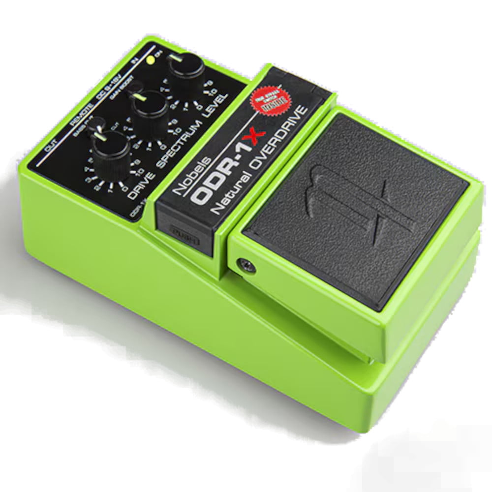 Nobels Overdrive Guitar Effect Pedal ODR-1X BC Green New Bass Cut Switch