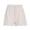 Beige, variant on Pntutb Best Womens Shorts Solid Color Casual Wide Leg Loose High Waist Lace Up Pants