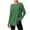 hgg153-Green, variant on Ounisa Women's Thumbhole Curved Hem Long Sleeve Pullover Top, Sporty Soft Active Blouse with Functional Hand Coverage and Modern Hemline
