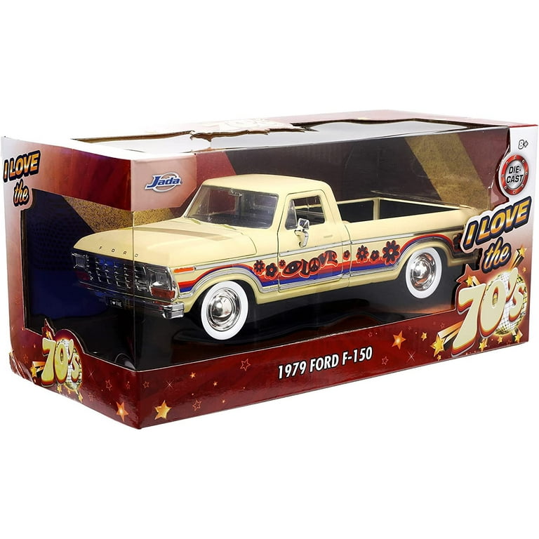 男女兼用 1979 Graphics with Cream Truck Pickup F-150 Ford Jada Toys