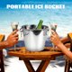 thumbnail image 2 of Cubo de hielo resistente al desgaste Cubo de champán para el hogar Cubo de vino portátil Suministro de KTV, 2 of 5