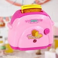 thumbnail image 2 of 1PC Mini Simulation Bread Maker Small Appliances Kitchen Baker Machine Toy without Battery for Children Kids (Random Color), 2 of 5