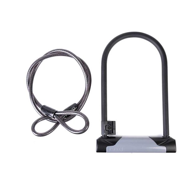 EVO, Lockdown +, ULock, Key Lock, 127x230mm (with 120cm cable), 5"x9