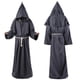 thumbnail image 3 of Disfraz de monje con capucha para adultos, bata de Halloween Unisex, traje de monje, juego de rol, decoración, ropa de Doctor Reaper, Demon Slayer, 3 of 4