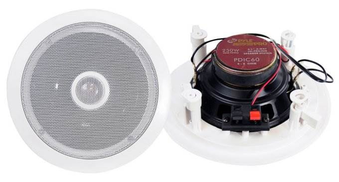 Sound Around Pyle 2 Pair 3/" Flush Mount In-wall In-ceiling 2-Way Home Speaker