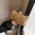 thumbnail image 3 of Bolso Bandolera Brillante Noche Con Joyas Fiesta Boda Diamantes Imitación para Mujer, 3 of 9