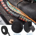 thumbnail image 3 of TEHAUX 3Pcs Cloth Electrical Tape Black for Wiring Projects and Automotive Accessories, 3 of 7