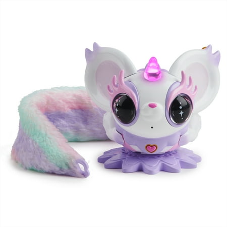 Pixie Belles - Esme (White) - Interactive Electronic Pet with Bonus Tail