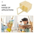 thumbnail image 7 of Pawsdot 1 Set Triple Bucket for Painting Detachable Beige Wash Brushes for Artists and Students Back to School, 7 of 7