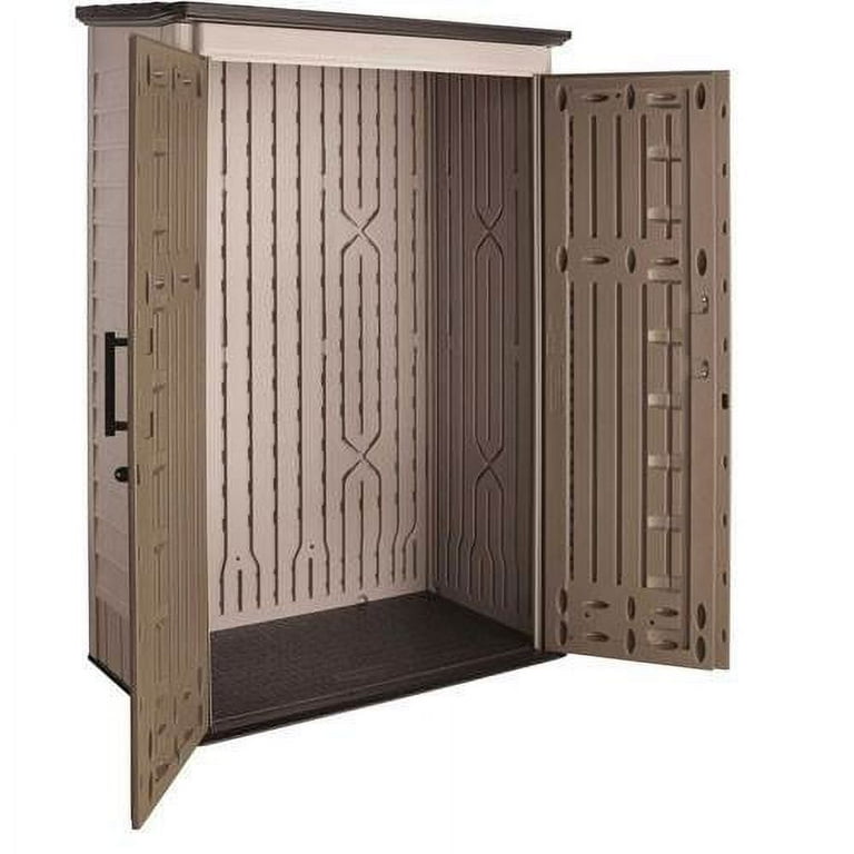 Suncast 54 Cu Ft Gray Vertical Storage Shed BMS5700SB, 53 OFF