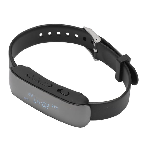 Reloj Grabadora De Voz, Grabadoras De Voz Digitales Con Cancelación De Ruido, Grabadora De Pulsera De De Grabación Larga Con Reproducción, Visualización De La Hora,
