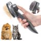 thumbnail image 1 of 2-EN-1Cepillo Automático para Perro Cepillo de Limpieza para Perros y Gatos,Masajea las Partículas Mejora la Circulación Sanguínea (Gris) ShuxiuWang 9024715988973, 1 of 5