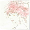 thumbnail image 1 of Great Art Now Floral Figures II Pink Gold Sq by Anne Tavoletti, Canvas Wall Art, 12W x 12H, 1 of 2