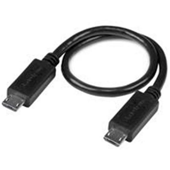 Câble USB OTG Micro USB à Micro USB Mâle à Mâle