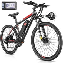 Gocio 27.5" Electric Bike for Adults, Peak 750W E-Mountain Bicycle, 48V 10.4Ah Battery, Lockable Suspension Fork, 21-Speed EBike, UL2849