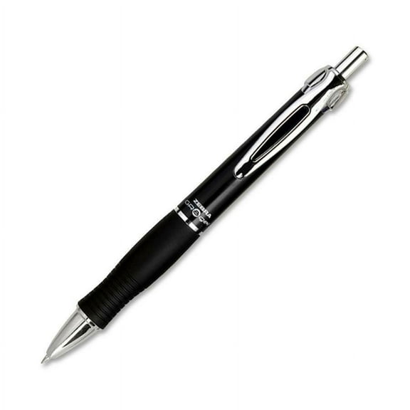 Zebra X10 Retractable Pen, Medium Point, 0.7mm, Black Barrel