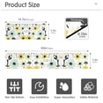 thumbnail image 3 of Yayeee Faucet Mat for Kitchen Sink 30" Diatomite Long Splash Guard Pad, White Flower, 2 Pack, 3 of 7