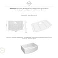 thumbnail image 2 of Shaws Wsg3021 Waterside 26-1/4" L X 17-5/16" W Stainless Steel Basin Rack - Stainless, 2 of 5
