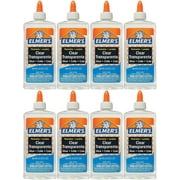 Elmer's Washable Liquid Clear School Glue, 9 Ounce (Pack of 8)