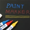 thumbnail image 3 of 12-Color Oil-Based Paint Marker Set – Durable Low-Odor Pens for Tires, Wood & Multi-Surface DIY (Fiber Tip, 8ml), 3 of 9