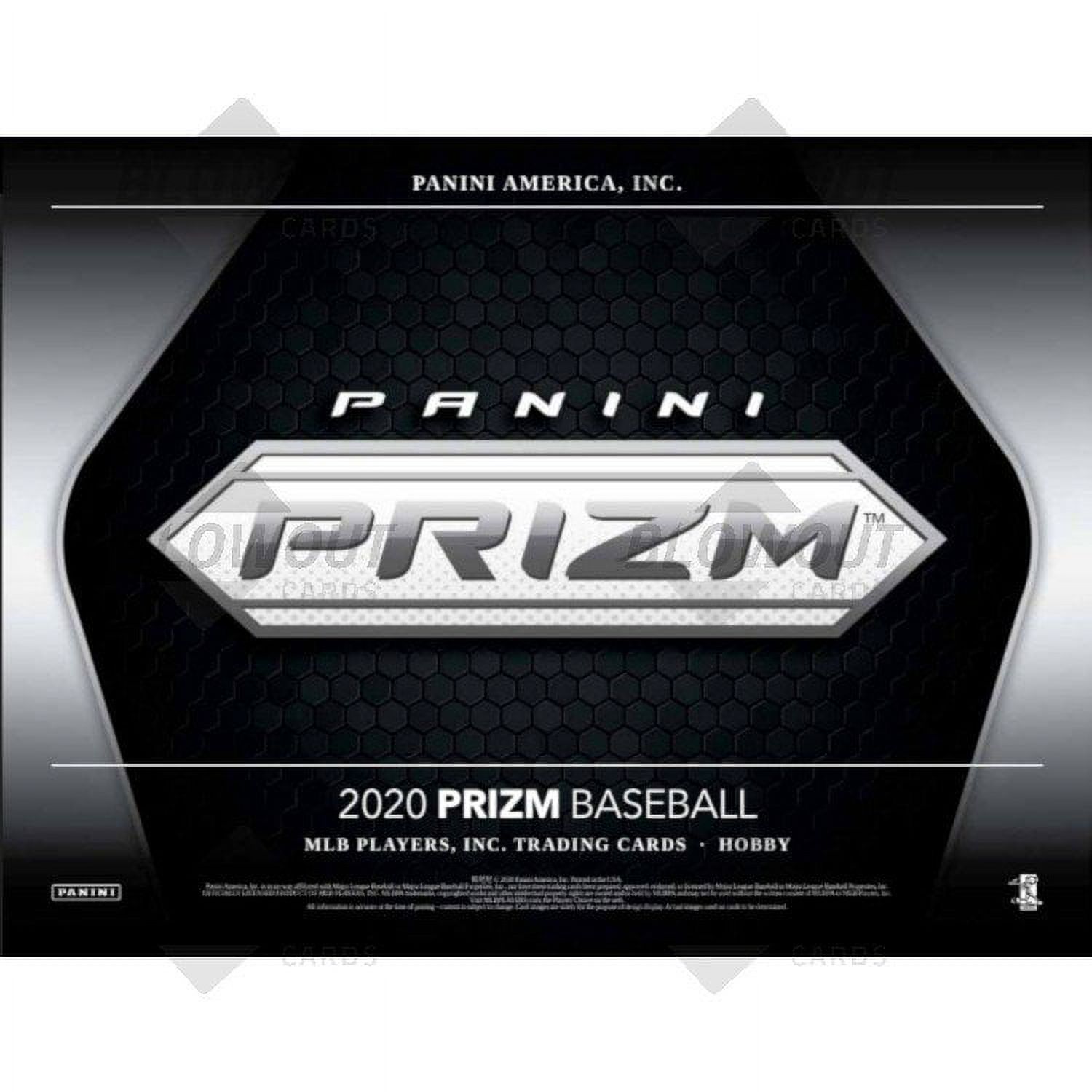 2020 Panini Prizm Baseball Trading Cards Blaster Box- 4 Purple Prizms - image 4 of 4