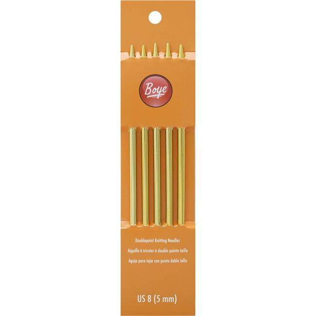 Simplicity Boye Aluminum 7 in Knitting Double Point Needles, Size 8