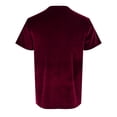 thumbnail image 4 of JLFKNG Males Summer Tee Shirt Tops Velvet Velour Fashion Hop Slim Simple Short Sleeves T Shirts Fit For Hiking, Camping Or Other Outdoor Sports, 4 of 6