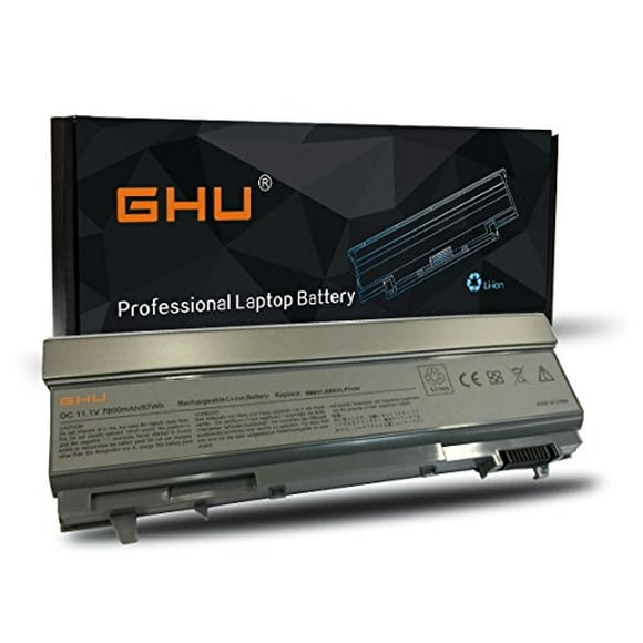 Batería GHU 87 WHR Repuesto para KY265 PT434 4M529 KY477 Compatible para Laptop Dell Latitude E6400 E6410 E6510 E6500