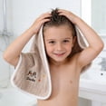 thumbnail image 5 of Naxoaeo Kids Towels, Cotton Thick and Super Absorbent, Cartoon Face Towels & Hand Towels for Children, Soft Baby Towels for Bath, Hair Drying, 19.6x9.8 inch, 5 of 7