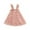 Pink, variant on Zwiiyzr Summer Lovely Baby Girls Layered Tulle Toddler Princess Twirl Spaghetti Strap Dress Cami Tutu Sweet Sleeveless Flowers Printed Lace Sundress for 1-5 Years Baby Clothes Pink