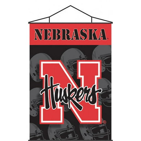 NCAA - Nebraska Cornhuskers 28x40 Indoor Banner Scroll