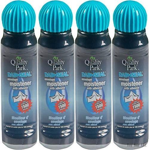 DabNSeal Envelope Moistener, 50 Ml, 4 Bottles (46065)