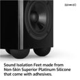 thumbnail image 3 of Patas aislantes de silicona para altavoces, paquete de 4 unidades Hudson Hi-Fi, 3 of 9