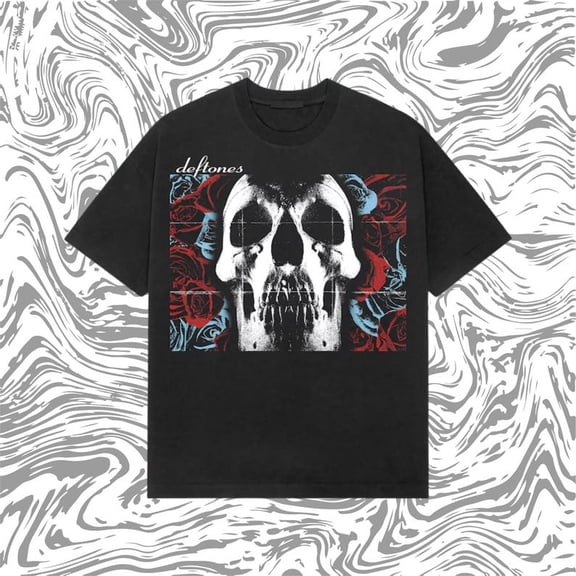 Deftones Self Titled Y2K Vintage Tee – Band T-shirt Sizes S-5XL The Golden Shop