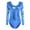 Light Blue, variant on Choomomo Women's Shiny Long Sleeve Ballet Dance Leotard Body Metallic Gymnastics Unitard Dance Wear Gold L