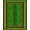 Green Brown, Pattern 5, variant on ODIKA 8'x10' Washable Area Rug Jungle Insect Eclectic Scatter Motif Patterned Motifs Border for Living Room, Under Sectional, Family , Durable, Non-Slip