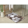 thumbnail image 6 of CAMILSON Solana Non Slip Modern Floral Indoor Area Rug Grey/Brown 2x3, 6 of 8