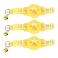 thumbnail image 2 of Collier Réfléchissant pour Chat avec Clochette, Support de Collier pour Chaton Réglable Anti-Perte, Ensemble de 3 Pcs, pour Visibilité Nocturne, 2 of 7