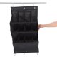 thumbnail image 5 of SHOWERORO Organizador De Zapatos Colgante Para Puerta Color Negro Con 12 Compartimentos Y Resistente, 5 of 8