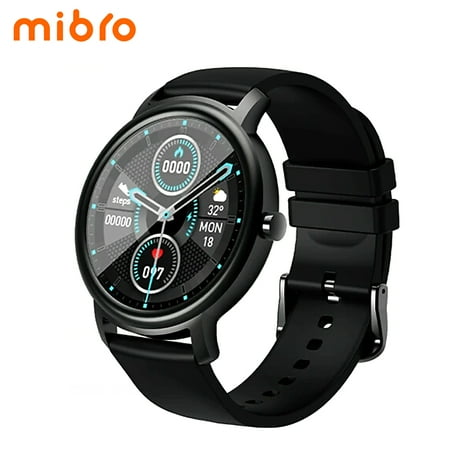 Mibro Air Smart Watch ,XPAW001 Fitness Tracker Watch with 12 Sports Modes 24h Bio Heart Rate Tracker Sleep Analysis Long Lasting Battery IP68 Waterproof Bluetooth5.0 Smartwatch Sports Activity Tracker